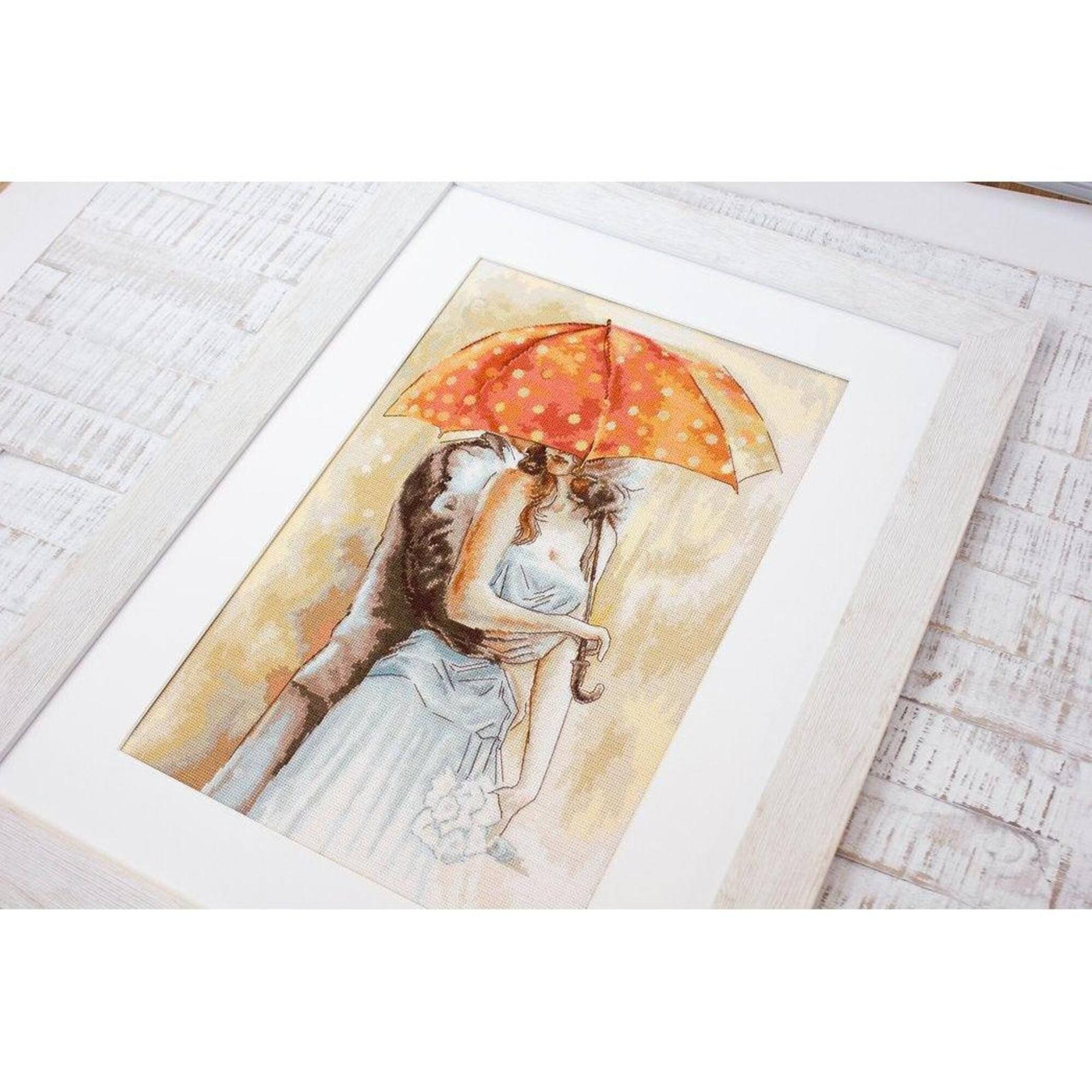 Luca-s Under Umbrella 2 Counted Cross Stitch Kit